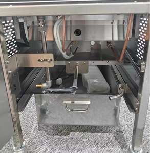 เคเอฟซีอาหารจานด่วนร้านอาหารไก่ทอด Henny เครื่องทอดไก่ย่างแรงดันพร้อมตัวกรองน้ำมัน - Product Image 5