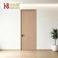 Portes intérieures modernes en bois massif composite MDF mélaminé polymère, isolation acoustique, construction durable, garantie 1 an, salon