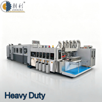 Machine d'impression flexographique automatique haute vitesse ZL618 avec découpe rotative et alimentateur de bord avant pour boîtes en carton ondulé FFG en ligne
