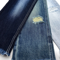 10*7 jeans importation al por mayor pas cher rigide sans stretch denim 180cm super large chine denim tissu