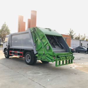 รถบรรทุกอัดขยะไฟฟ้ารถบรรทุกขยะขนาดเล็กสำหรับขาย - Product Image 3