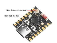 Papan Pengembangan ESP32-C3 WiFi Nirkabel SuperMini, Dilengkapi WiFi untuk Kit & Proyek