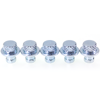 Precision Carbon Steel Galvanized Switch Knurled Knob Hardware High Strength Fasteners for Guitar Accessories