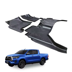 เสื่อรองจานรถยนต์แบบใหม่ติดตั้งง่ายป้องกันการเจาะได้สูงสุดพรมรถยนต์สำหรับ <span class=keywords><strong>D</strong></span>-<span class=keywords><strong>MAX</strong></span> ของอีซูซุ (อัตโนมัติ) - Product Image 2