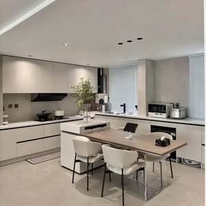 Ensembles d'armoires de cuisine Finition élégante avec rangement réglable et construction durable pour une utilisation durable Ensembles d'armoires de cuisine - Product Image 1