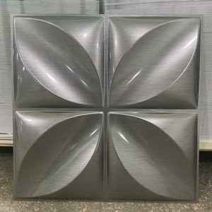 Autocollant mural moderne 3D ignifugé en PVC, panneau flexible géométrique <span class=keywords><strong>de</strong></span> plafond en plastique pour la décoration intérieure des appartements, des villas et des gymnases. - Product Image 5