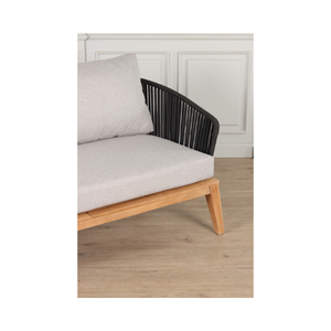 Sofá de Dos Plazas Ardena, Madera Maciza, Diseño Moderno, Mueble Elegante para Sala de Estar, Eleva la Comodidad - Product Image 4