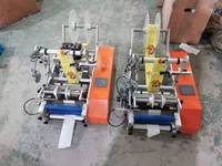 Machine d'étiquetage de bouteilles rondes électriques semi-automatique pour étiquettes en métal/verre/papier