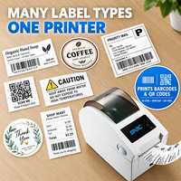 Imprimante d'étiquettes thermiques BTP-L520 SNBC Imprimante de codes QR Imprimante d'étiquetage d'autocollants pour bracelets médicaux
