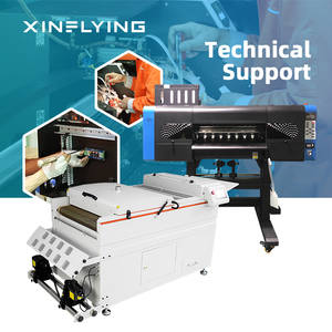 For Brand New 24inch 2heads I3200 Commercial Full-Automatic DTF Transfer <b>Printer</b> with 1 Year Warranty - Product Image 1