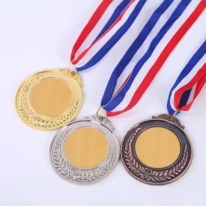 뜨거운 판매 신상품 프로모션 클래식 빈 금속 아연 합금 스포츠 금속 합금 메달