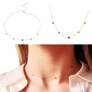 สร้อยคอแฟชั่น ROXI รุ่น Ins Star S925 เงินแท้สำหรับผู้หญิง - Product Image 5