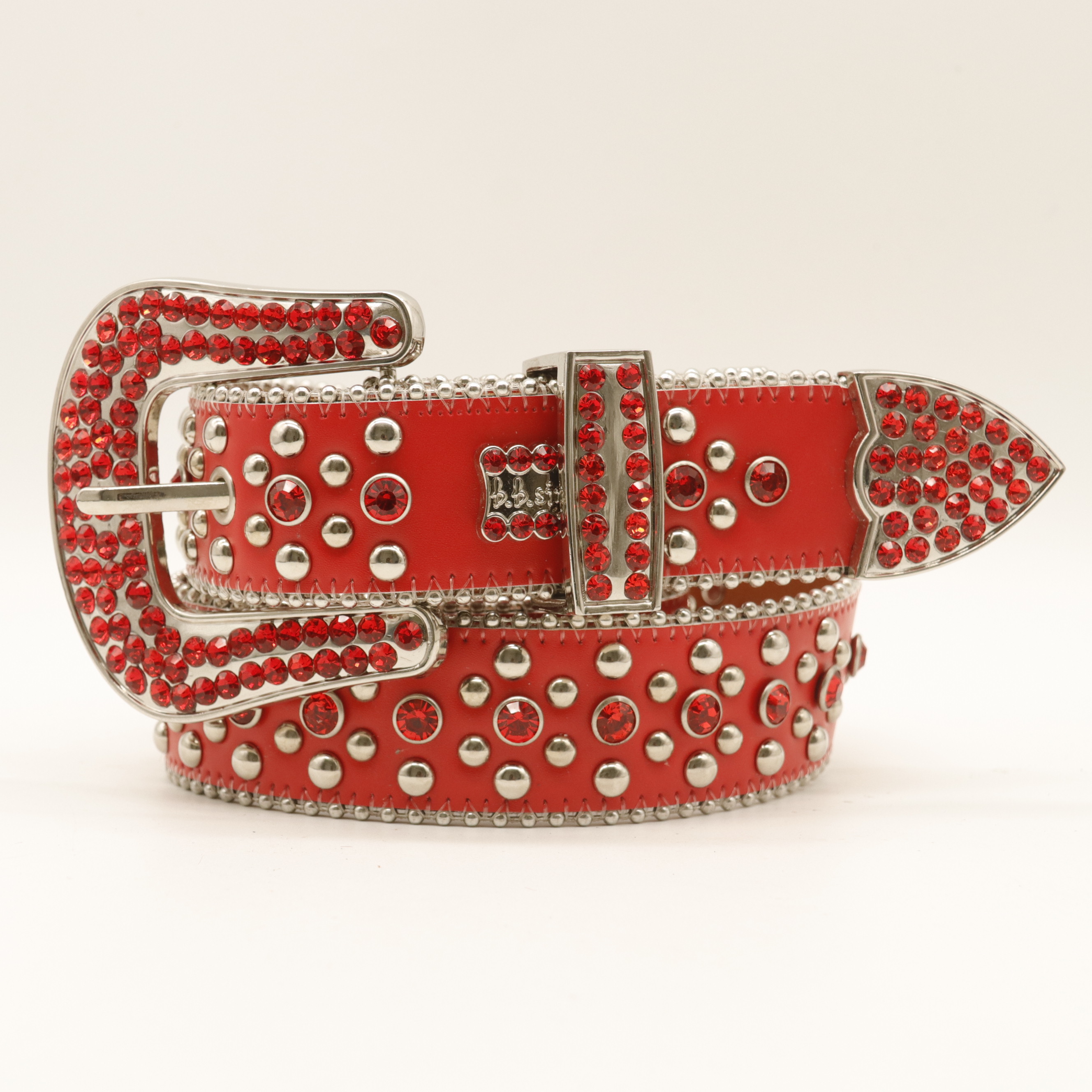 Ремень с шипами высокого качества, ремень унисекс с блестящими стразами, ковбойский стильный ремень со стразами в западном стиле