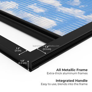 사용자 정의 크기 수동 벌집 채광창 블라인드 내열성 셀룰러 음영 지붕 채광창 용 접이식 천장 커튼 - Product Image 4