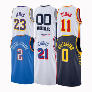 243/24/25 Set Jersey Basket Custom Durante Harga Terbaik Seragam Basket Kuri Sublimasi Pakaian Bernapas - Product Image 3