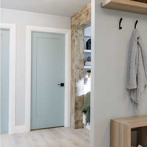 Porta Interna Chantadoor Classica Americana Minimalista Stile Shaker in Legno Massello Composito con Isolamento Acustico per Hotel - Product Image 3