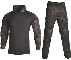 Camisa y Pantalones de Uniforme Ajustados de Manga Larga para Hombre <span class=keywords><strong>G3</strong></span>, Ropa Masculina - Product Image 1