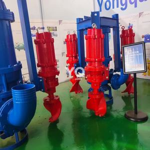 High Chromium Alloy Large Flow Sand Pumping Electric Dirty River Sand Suction <b>Pump</b> <b>Submersible</b> Slurry <b>Pump</b> - Product Image 2