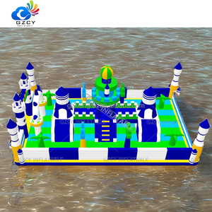 Parque Acuático Inflable <span class=keywords><strong>de</strong></span> PVC Colorido, Fabricado en Fábrica, Instalaciones <span class=keywords><strong>de</strong></span> Entretenimiento Acuático, Diversión Flotante en <span class=keywords><strong>el</strong></span> <span class=keywords><strong>Mundo</strong></span> Acuático, para <span class=keywords><strong>el</strong></span> Hogar y <span class=keywords><strong>el</strong></span> Mar - Product Image 2