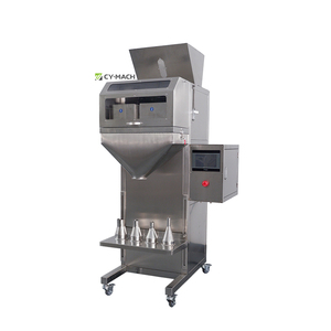 과립 입자 견과류 씨앗 커피 콩 파우치 포장에 애완 동물 사료 용 고정밀 반자동 계량 충전기 - Product Image 2