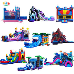 Gorila inflable temática de My Little Pony, <span class=keywords><strong>casa</strong></span> de rebote de color pastel con tobogán y pozo de bolas, seguro para niños pequeños y bebés - Product Image 6