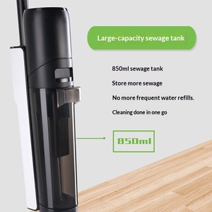 Smart Cordless <b>Floor</b> Washer, 3-in-1 Sweep, <b>Mop</b> & Vacuum, Self-Cleaning, Handheld Design, Black, VW2103 - Product Image 3