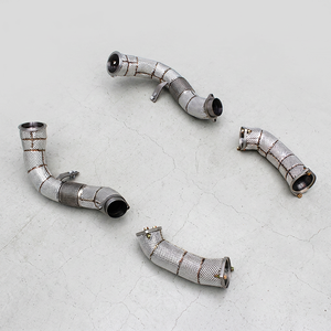 ท่อไอเสีย BOSKA สำหรับ M5/M6 F90 LCI 4.4TT ปี 2018-2024 ผลิตจากสแตนเลส 304 ระบบไอเสียแบบ Street Exhaust แบบ Free Flow - Product Image 1