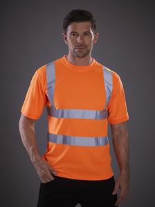 2022 Polos de manga corta Hi Vis Ropa DE TRABAJO Ropa de seguridad con características reflectantes para el trabajo en la carretera - Product Image 4