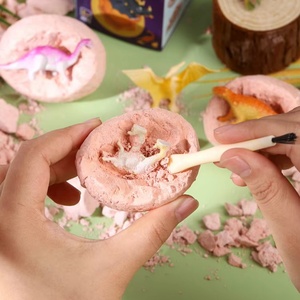Children's Dinosaur <b>Egg</b> Skeleton Model Plastic Educational Dig Kit Archaeological Excavation <b>Toy</b> DIY Handmade Boy Girl Gifts - Product Image 1