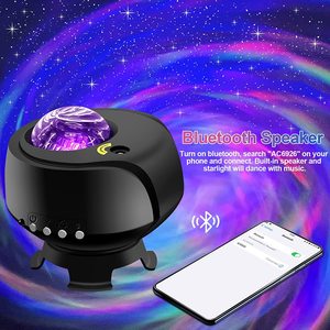 Nebulosa que cambia de Color, cielo estrellado, música, proyector de galaxia, para el hogar Luz Nocturna, fiesta, dormitorio, regalos, <span class=keywords><strong>2022</strong></span> - Product Image 3