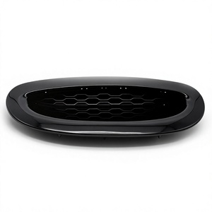 Pour BMW Mini Cooper F54 F55, panneau de garniture de calandre, plastique noir mat piano, 511373283 51137376052 - Product Image 4