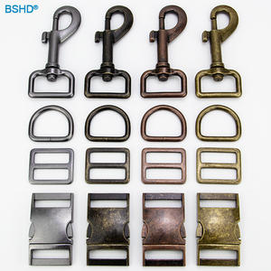 OEM accesorios para mascotas bolsa de Hardware 15mm/20mm/25mm/38mm Metal perro Collar lateral hebilla de liberación rápida para correa de perro y mochila - Product Image 5