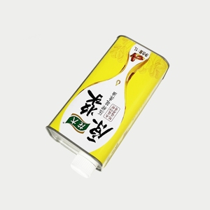 Envase Rectangular de Hojalata de 1L con Impresión Offset Personalizada para Almacenamiento de Aceite Comestible - Product Image 3
