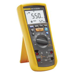 k E F1587FC Multímetro y Comprobador de Aislamiento 2 en 1 de Alto Rendimiento 1kV 10M ACV 1% de Precisión 0~400mA 2G LCD - Product Image 6
