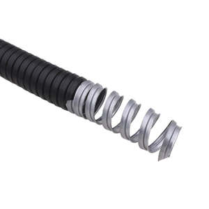 Гибкий электротехнический кабель-канал из нержавеющей стали 201 с ПВХ-покрытием, на заказ, от -40 до +200°C, по цене производителя - Product Image 5