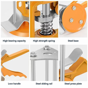 Système de nivellement pour carrelage grand format avec réglage de la hauteur, contrôle précis et support stable – Outils de pose pour carreleurs - Product Image 2