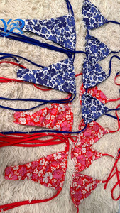 2025 Velours Bikini Personnalisé Usine Conception Beachwear Perles Bikinis Sexy Draw String Bikini Maillots De Bain - Product Image 6