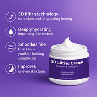 Crème 3D liftante et raffermissante anti-âge à la vitamine C pour usage diurne – Nourrit en profondeur, réduit les ridules, booste l'élasticité pour tous types de peau