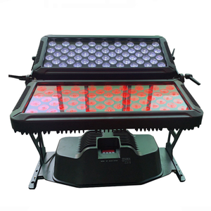 IP65 a prueba de agua 72X10W RGBW LED Matrix Light arandela de pared exterior Luz de inundación para ciudad KTV DMX512 Control luz iluminación de escenario - Product Image 1