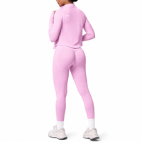 Leggings de yoga pour femme personnalisés, sans couture, taille haute, anti-transparence, effet push-up, séchage rapide, en nylon et élasthanne, pour la gym, le yoga et la course à pied