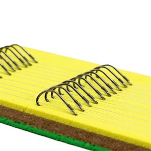 Ensemble d'hameçons barbelés en acier à haute teneur en carbone Jiang Yue Utilisation générale de la pêche - Product Image 2