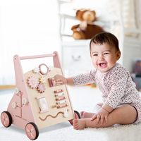 Marchettes pour bébés de style européen, marchettes en bois pour tout-petits, marchettes d'extérieur pour bébés, marchettes d'apprentissage et d'activités