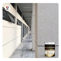 Peinture Murale Extérieure à Effet Granit Marbre Multi-Couleurs à Base d'Eau Yile, Diverses Couleurs Pierre