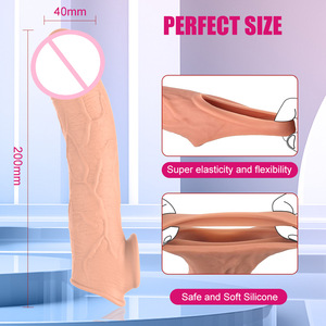 <span class=keywords><strong>Dildo</strong></span> Gigante Suave y Realista con Textura de Piel Genuina de Silicona Líquida Gruesa, Juguetes Sexuales para Adultos para Parejas con Potente Ventosa de Succión - Product Image 4