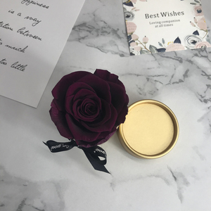 Junio Scatola Regalo di Alta Qualità con Rosa Stabilizzata di Grado A, Confezione Singola per Decorazione - Product Image 4