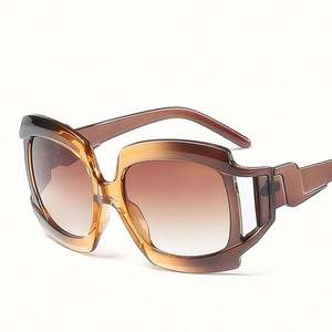 Nouvelles Lunettes de Soleil Carrées de Luxe pour Femmes 2019, Monture Épaisse, Protection UV400, Style Oversize - Product Image 4