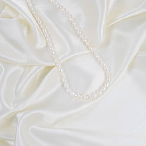 Natural de água doce pérolas soltas Arroz em forma de pérolas Teardrop-shaped jóias frisadas High Luster e Flawless - Product Image 2