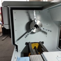 GookiiTech - Torno CNC de Alta Precisión y Resistencia con Mandril de Tres Mordazas, 220V/380V, para Reparación de Llantas de Automóvil, Corte de Diamante, Llantas de Aleación