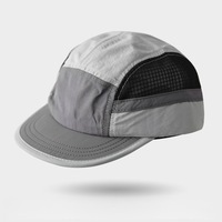 Gorra de Campamento de Malla de Nailon con Bloques de Color Personalizados, Ligera y de Secado Rápido, Gorra Común para Senderismo y Campamento