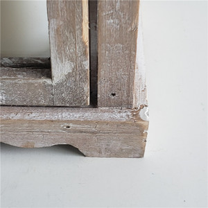 Juego de 3 de madera de alta al aire libre linterna de la vela de boda jardín de madera linterna para la decoración de la <span class=keywords><strong>casa</strong></span> - Product Image 3